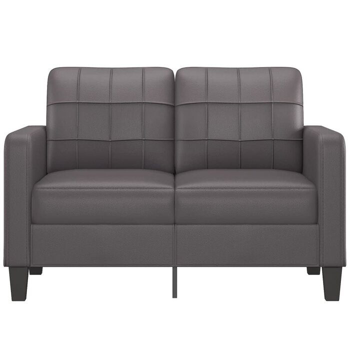 Vidaxl Modernes 2-Sitzer Sofa in Grau - 120 cm Breite - jetzt bis zu 41% günstiger