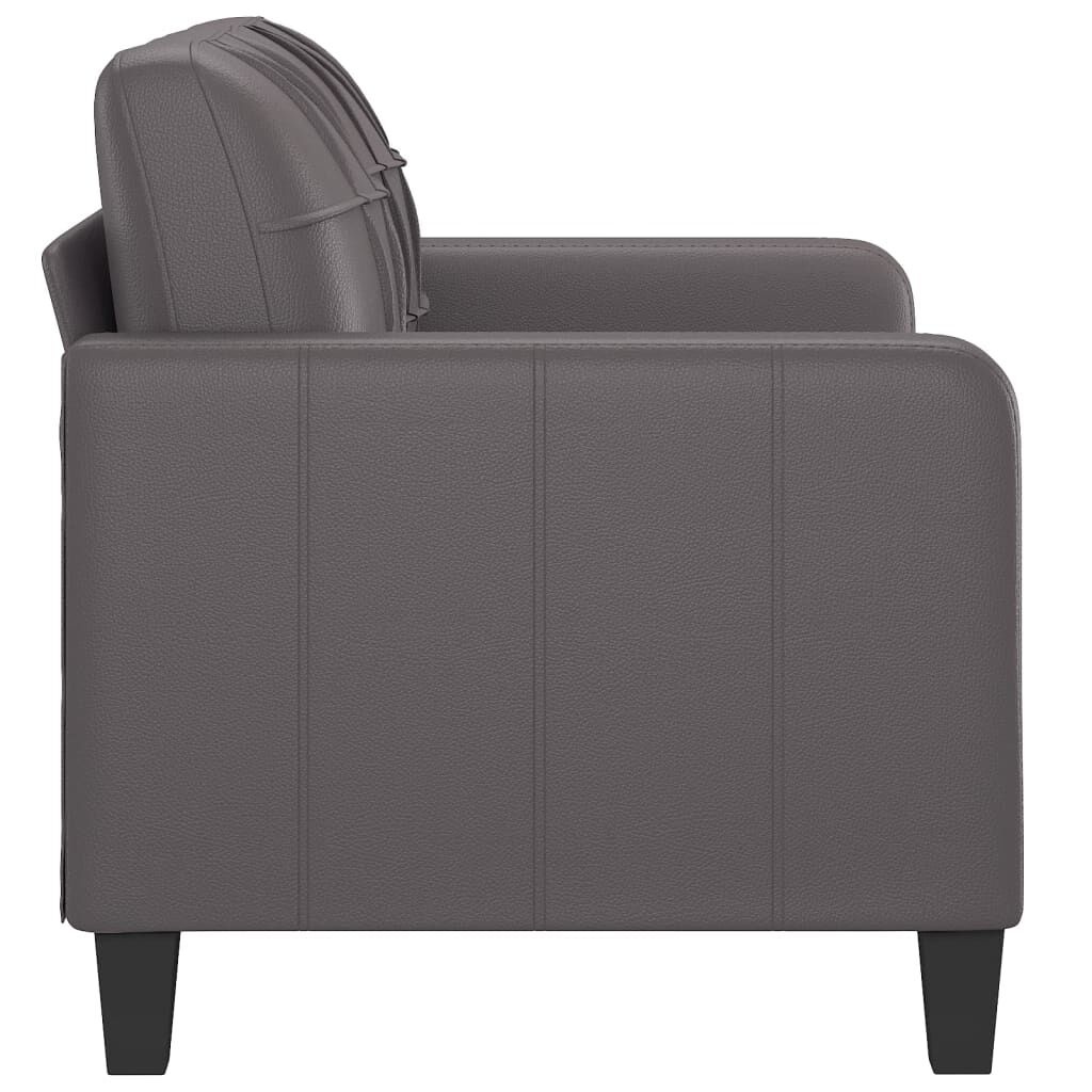 Vidaxl Modernes 2-Sitzer Sofa in Grau - 120 cm Breite - jetzt bis zu 41% günstiger