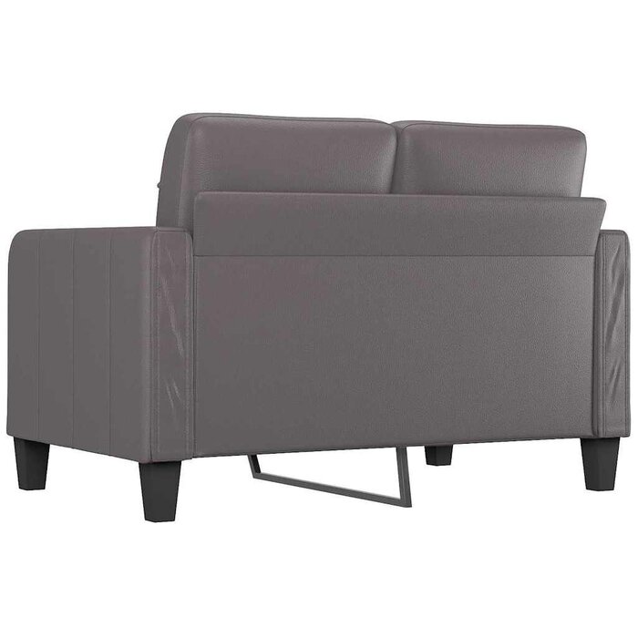 Vidaxl Modernes 2-Sitzer Sofa in Grau - 120 cm Breite - jetzt bis zu 41% günstiger