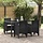 4er-Set Gartenstühle Rattan-Optik Anthrazit - bis zu 41% Rabatt