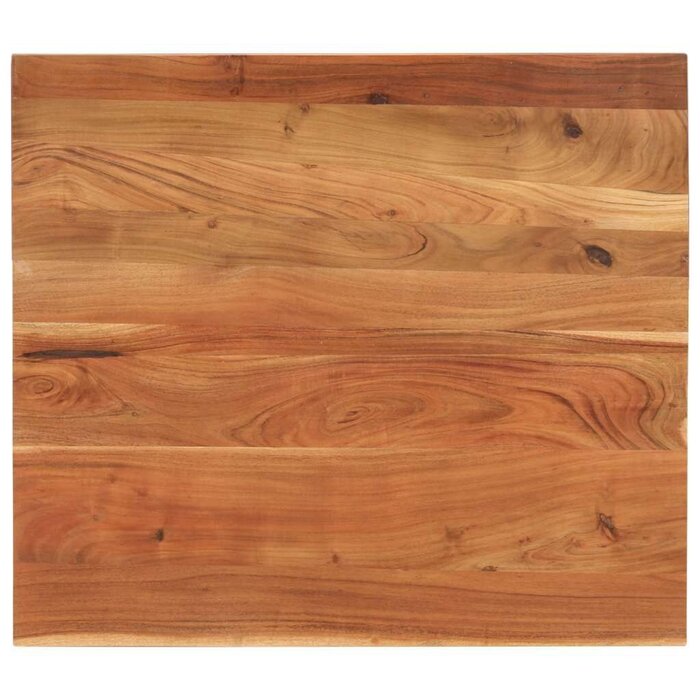 Vidaxl Tischplatte aus massivem Akazienholz 110x80x3,8 cm - bis zu 37% Rabatt