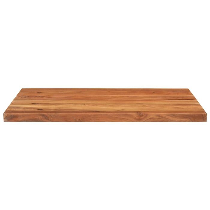 Vidaxl Tischplatte aus massivem Akazienholz 110x80x3,8 cm - bis zu 37% Rabatt