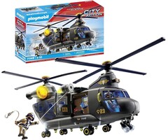 Playmobil Polizei-Rettungshubschrauber mit Seilwinde - bis zu 40% Rabatt