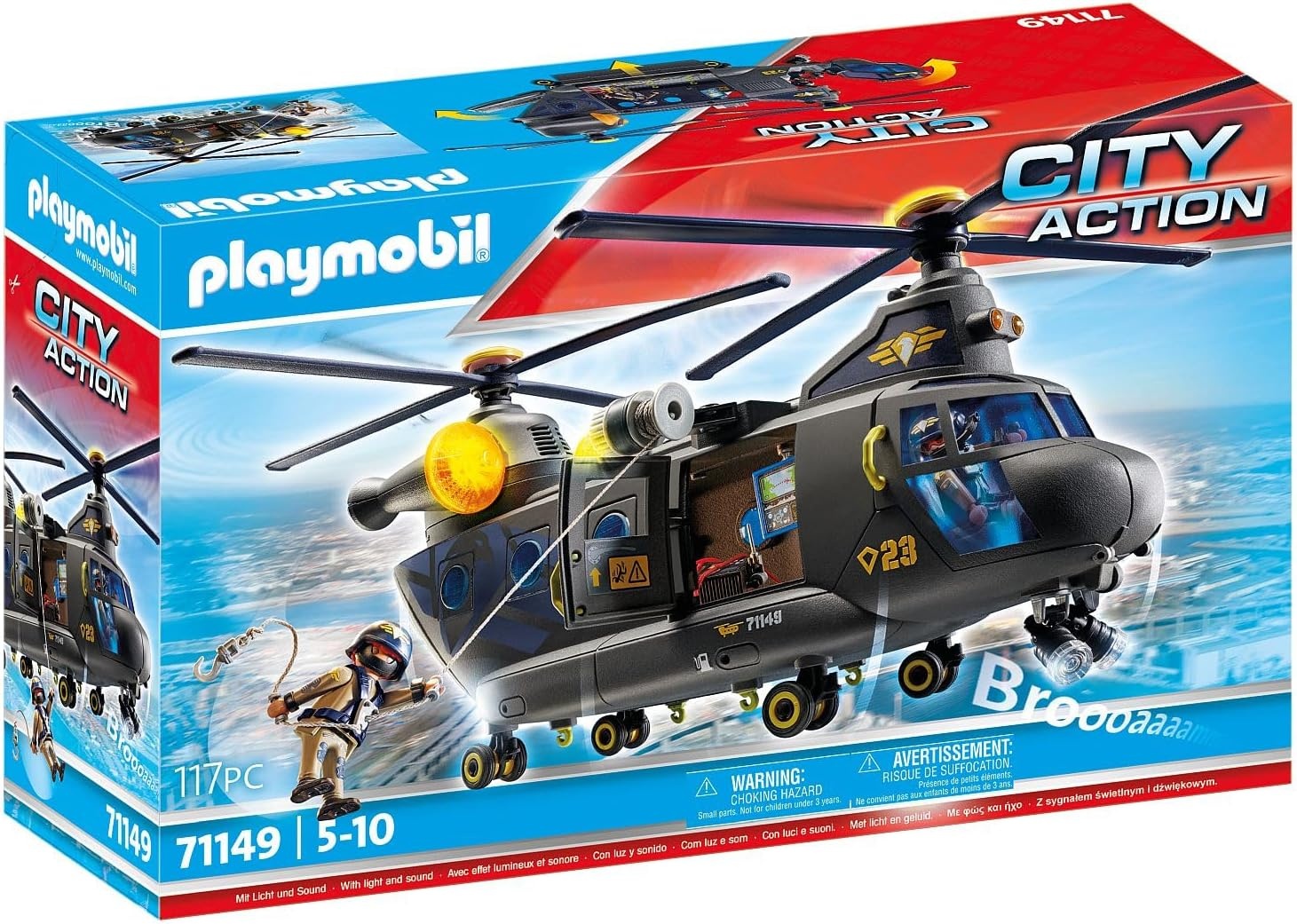 Polizei-Rettungshubschrauber mit Seilwinde - bis zu 40% Rabatt