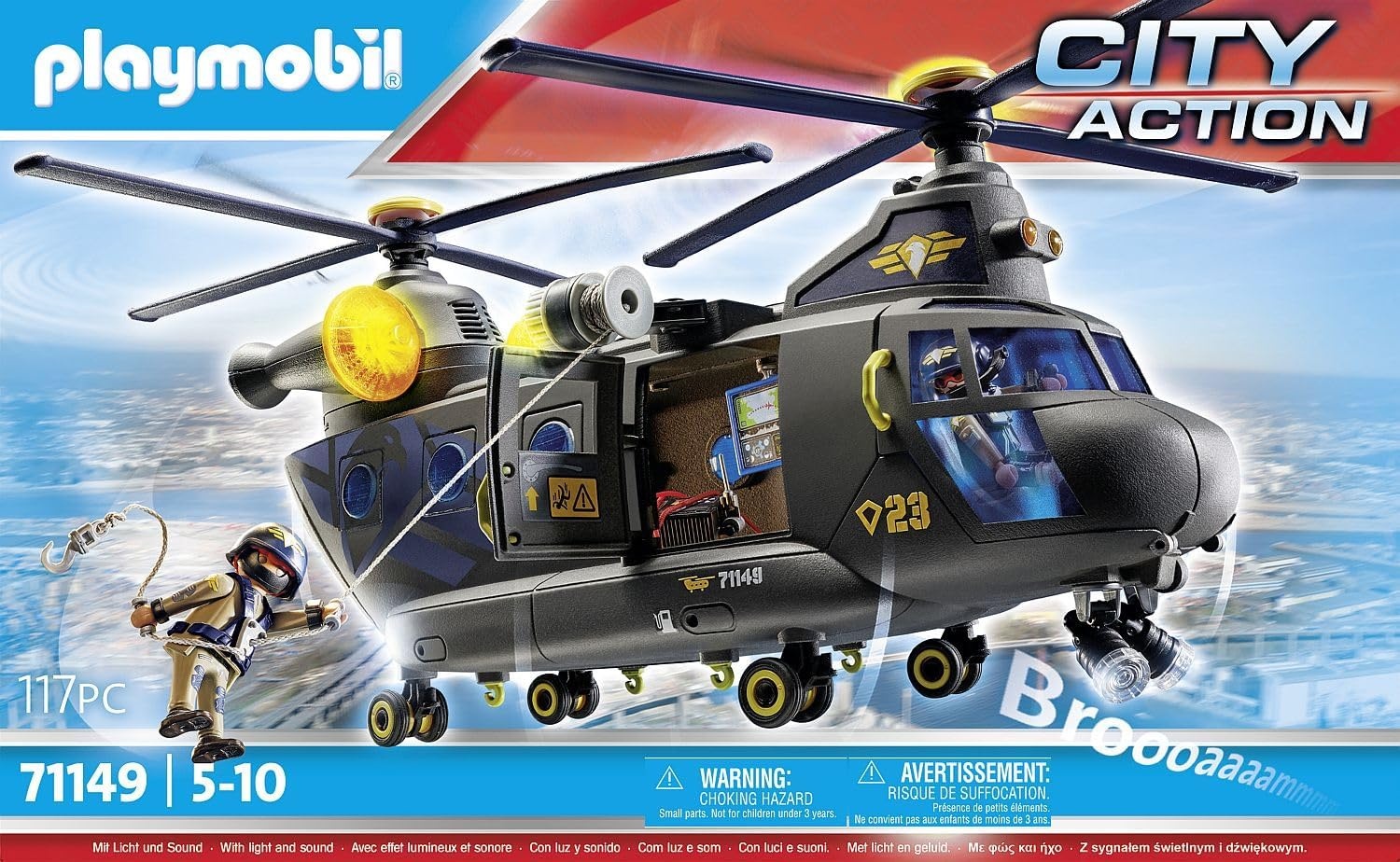 Polizei-Rettungshubschrauber mit Seilwinde - bis zu 40% Rabatt