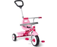 3-in-1 Dreirad in Rosa: Mitwachsendes Kinderfahrrad - Jetzt bis zu 61% sparen