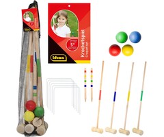 Krocket-Set für Kinder - Outdoor-Holzspiel - bis zu 37% Rabatt