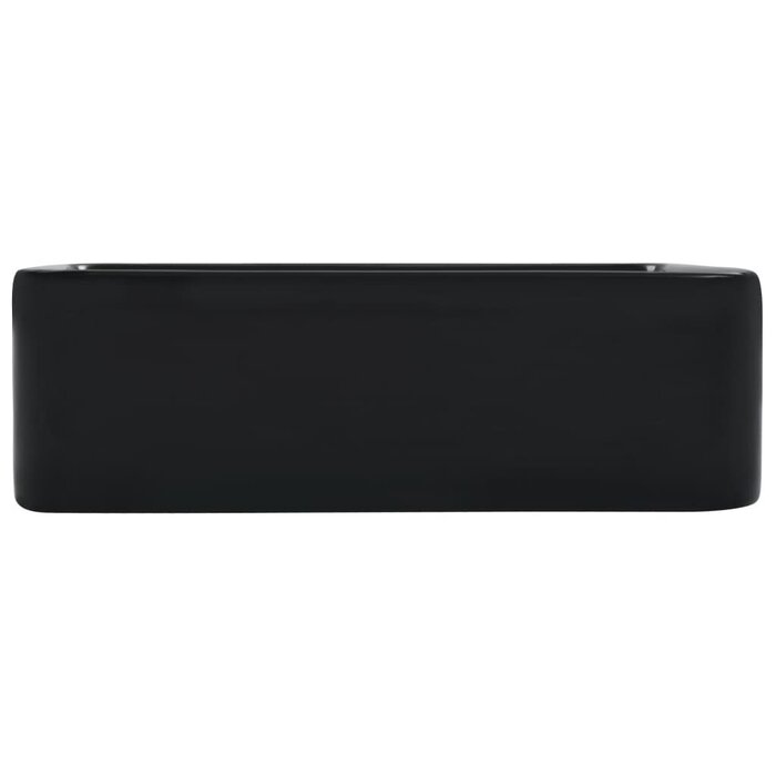 Vidaxl Schwarzes Design-Aufsatzwaschbecken 40x30x13 cm - Sparen Sie bis zu 36%