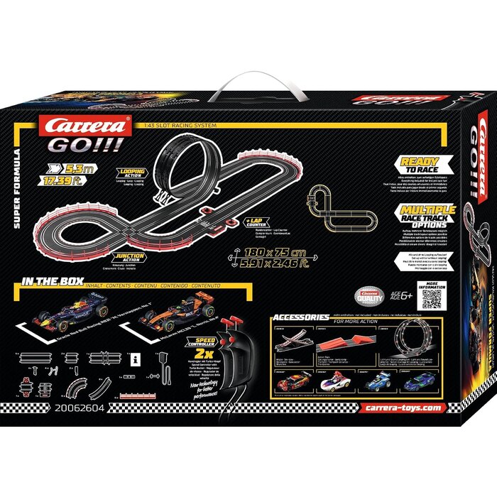 Formel 1 Rennbahn 5,3m mit Looping - bis zu 40% Rabatt!