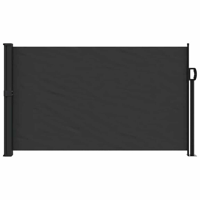 Vidaxl Ausziehbare Seitenmarkise 120x600 cm Schwarz - Bis zu 36% Rabatt