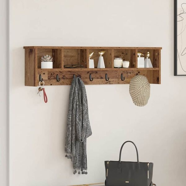 Vidaxl Wandgarderobe Altaholz, 100x26cm - Stilvoll & funktional - bis zu 39% sparen