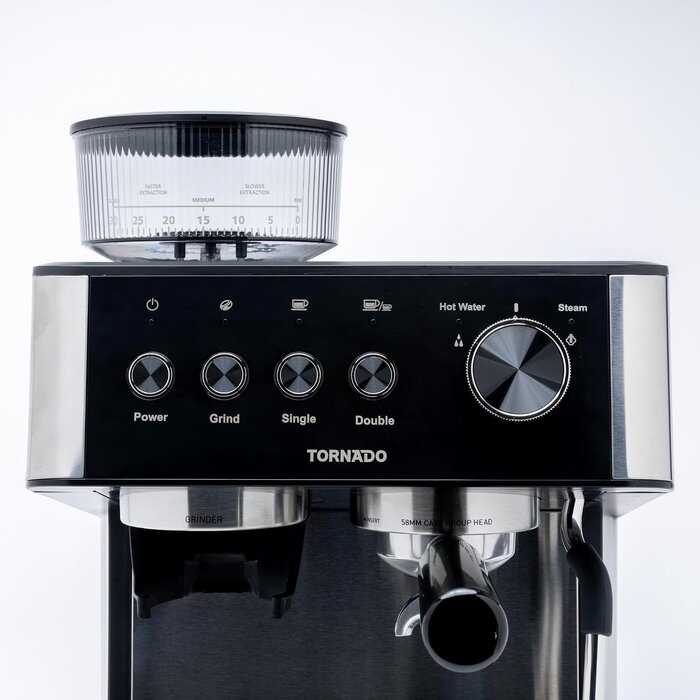 Halbautomatische Espressomaschine 20 bar mit Mahlwerk - bis zu 42% Rabatt