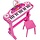Kinder-Keyboard mit Hocker - Rosa - 31 Tasten - bis zu 40% Rabatt
