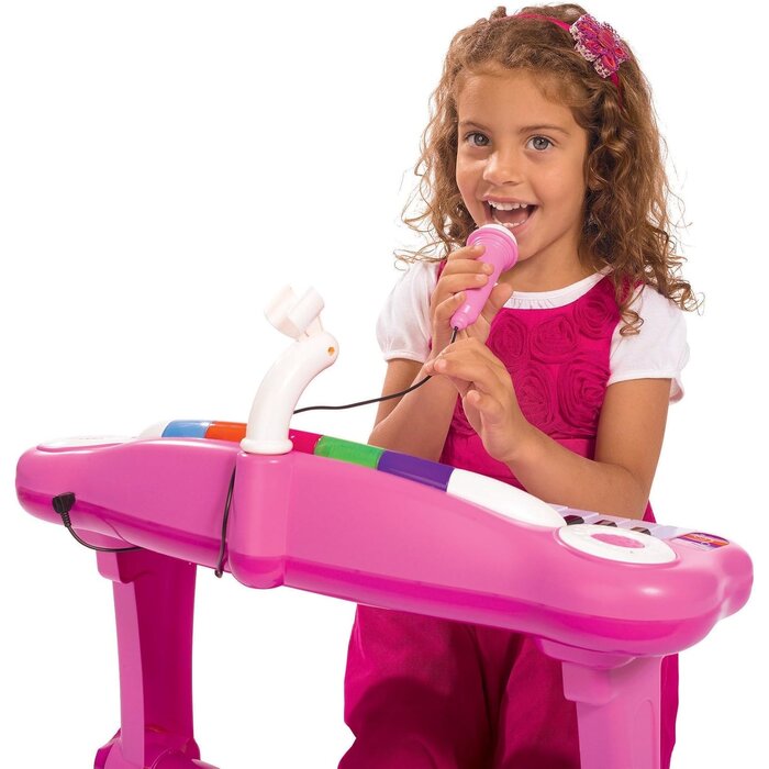 Kinder-Keyboard mit Hocker - Rosa - 31 Tasten - bis zu 40% Rabatt