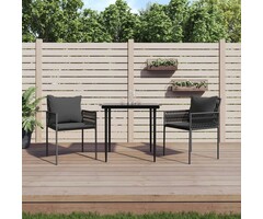 Vidaxl 2er Set Poly-Rattan Gartenstühle - Stilvoll & Komfortabel - Bis zu 47% sparen