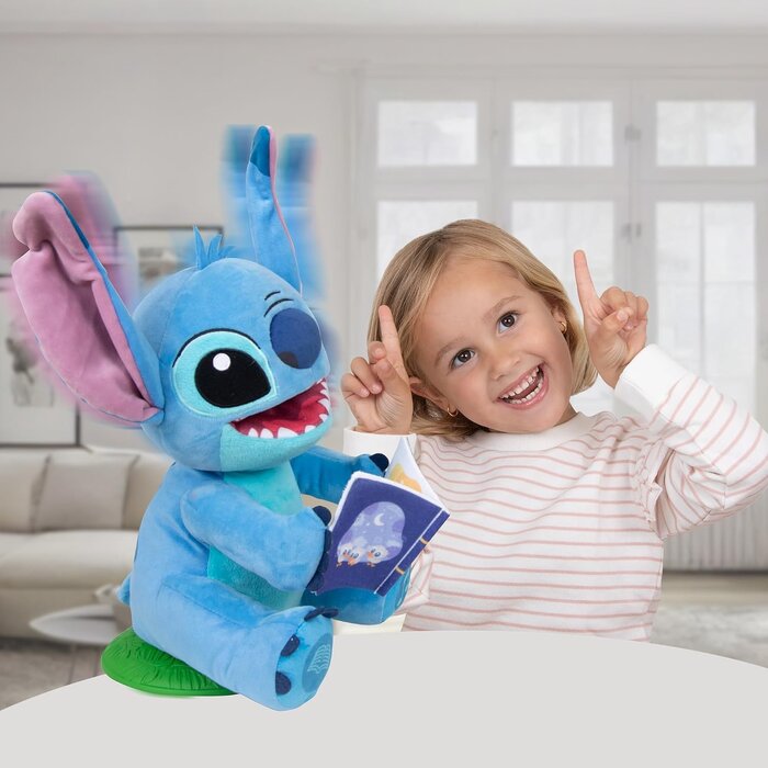 Interaktives Stitch Plüschtier, singend & leuchtend - jetzt bis zu 39% Rabatt