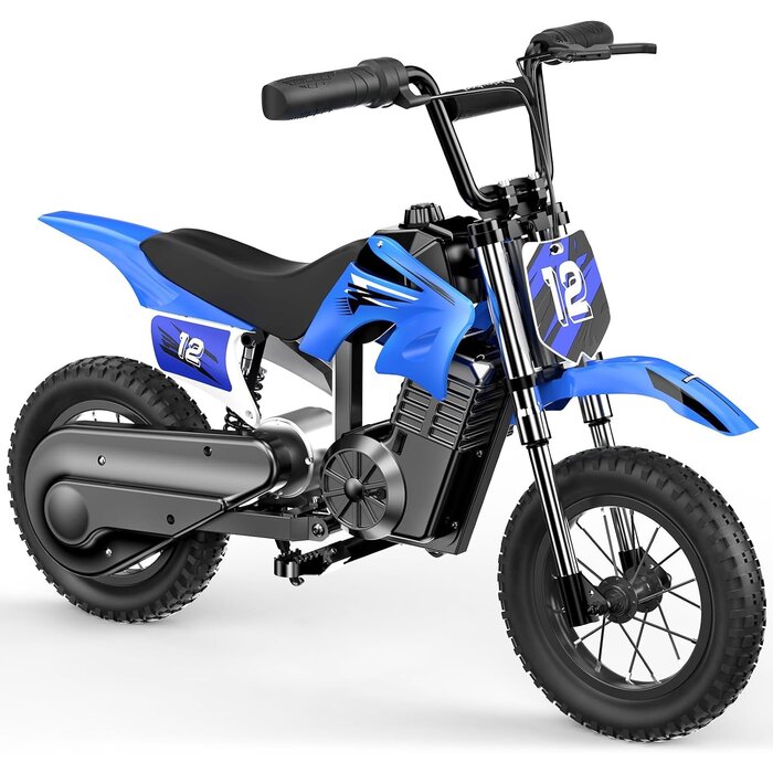 Elektrisches Kindermotorrad - bis zu 37% Rabatt - 25 km/h - 12 Zoll Luftreifen