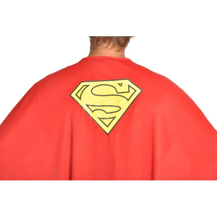 Superman Kostüm mit Muskelpolsterung - Größe L - bis zu 39% Rabatt