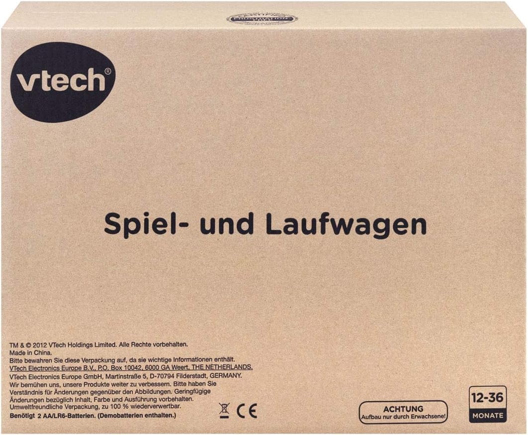 Vtech Interaktiver Lauflernwagen Rosa - jetzt bis zu 39% Rabatt sparen
