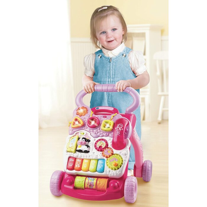 Vtech Interaktiver Lauflernwagen Rosa - jetzt bis zu 39% Rabatt sparen