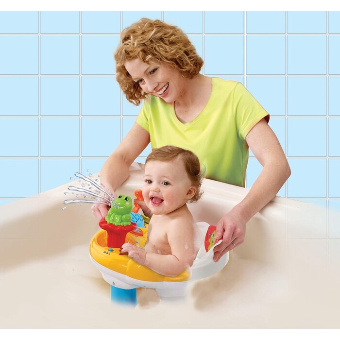 Vtech 2-in-1 Badesitz & Spieltisch für Babys - Interaktiv - Bis zu 40% Rabatt