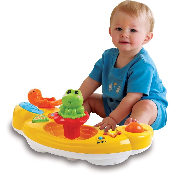 Vtech 2-in-1 Badesitz & Spieltisch für Babys - Interaktiv - Bis zu 40% Rabatt