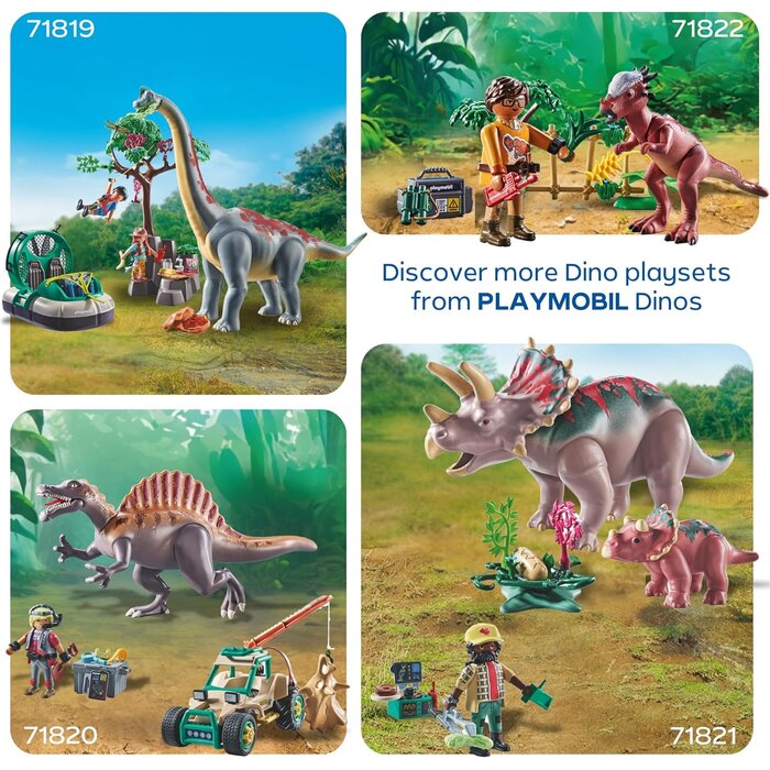 Dinosaurier-Spielset Brachiosaurus mit Hovercraft - bis zu 40% günstiger