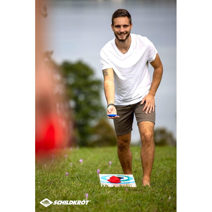 Cornhole Wurfspiel Set für Garten & Urlaub - bis zu 39% Rabatt