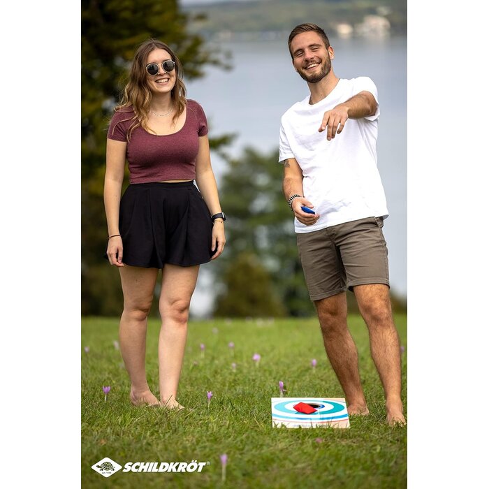 Cornhole Wurfspiel Set für Garten & Urlaub - bis zu 39% Rabatt