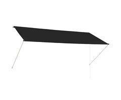 Vidaxl Ausziehbare Markise 300x150 cm Anthrazit - Jetzt bis zu 40% günstiger sichern!