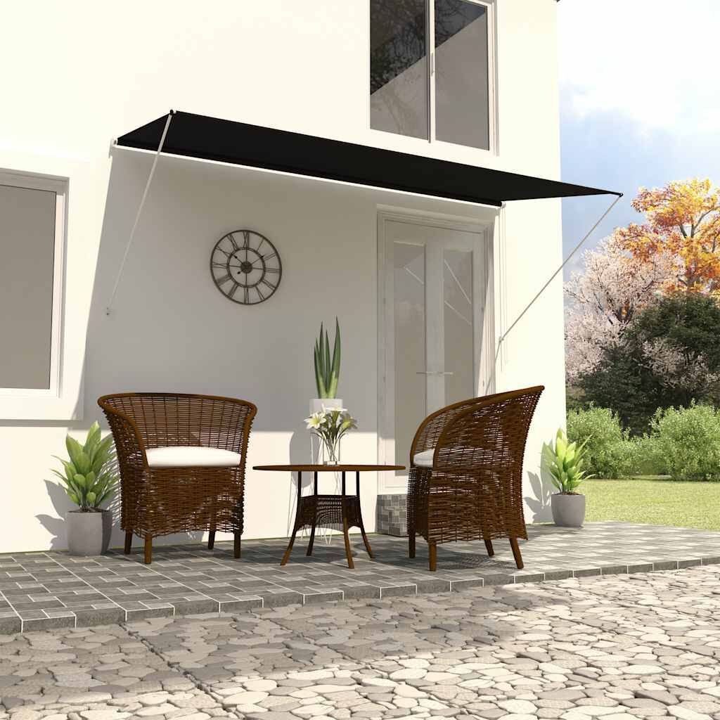 Vidaxl Ausziehbare Markise 300x150 cm Anthrazit - Jetzt bis zu 40% günstiger sichern!
