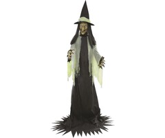 300 cm Animatronische Halloween-Hexe mit Licht & Sound - bis zu 48% Rabatt