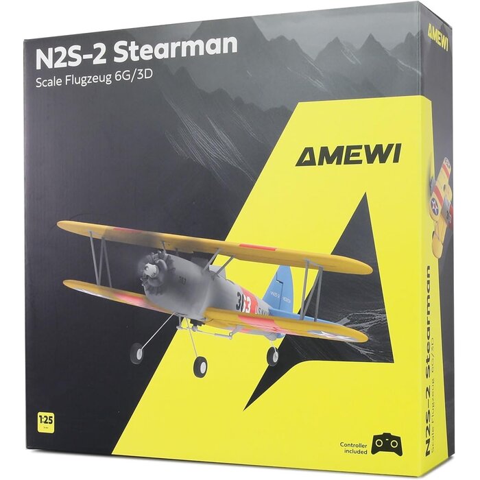 RC Doppeldecker Stearman 360mm: Jetzt bis zu 41% günstiger sichern
