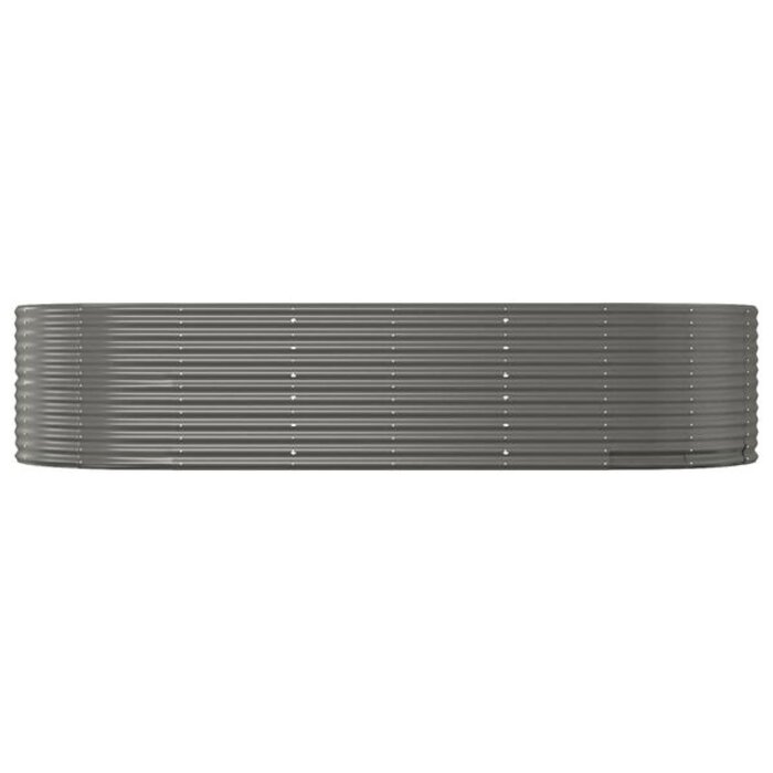 Vidaxl Ovales Hochbeet 291x140x68 cm aus verzinktem Stahl - bis zu 34% günstiger