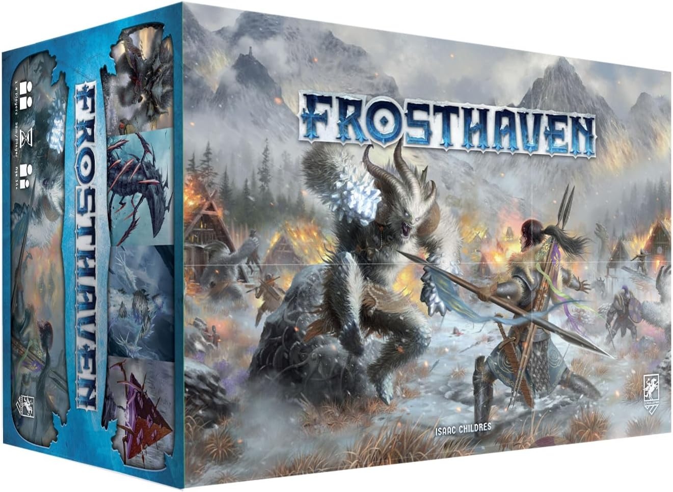 Frosthaven Taktik-Brettspiel - Kooperatives Fantasy-Abenteuer - bis zu 41% sparen