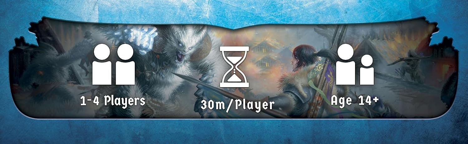 Frosthaven Taktik-Brettspiel - Kooperatives Fantasy-Abenteuer - bis zu 41% sparen