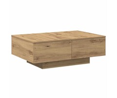 Vidaxl Couchtisch Artisan-Eiche 90x60 cm - bis zu 37% Rabatt im Outlet