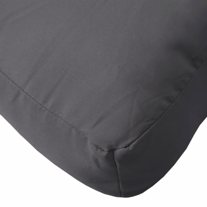 Vidaxl Palettenkissen-Set, 150x60/40 cm, Anthrazit - Jetzt bis zu 41% günstiger