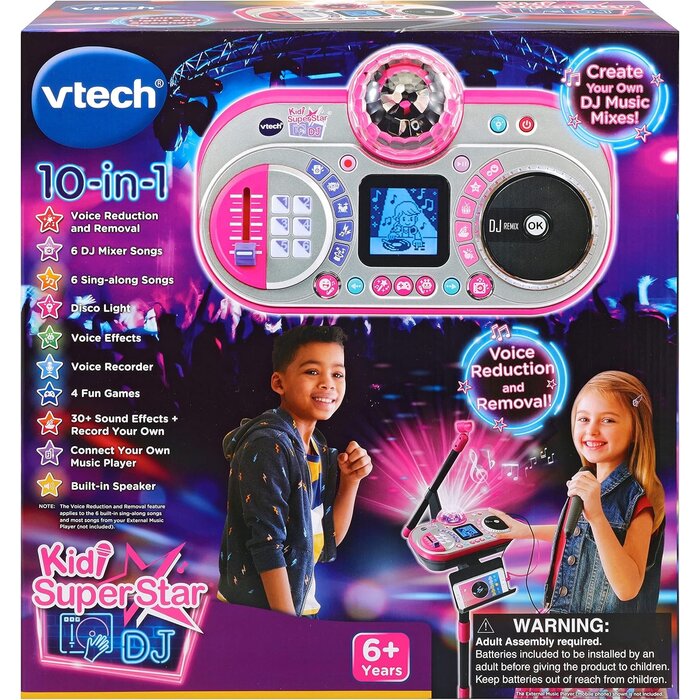 Vtech DJ-Karaoke-Set für Kinder - jetzt bis zu 34% sparen - Rosé