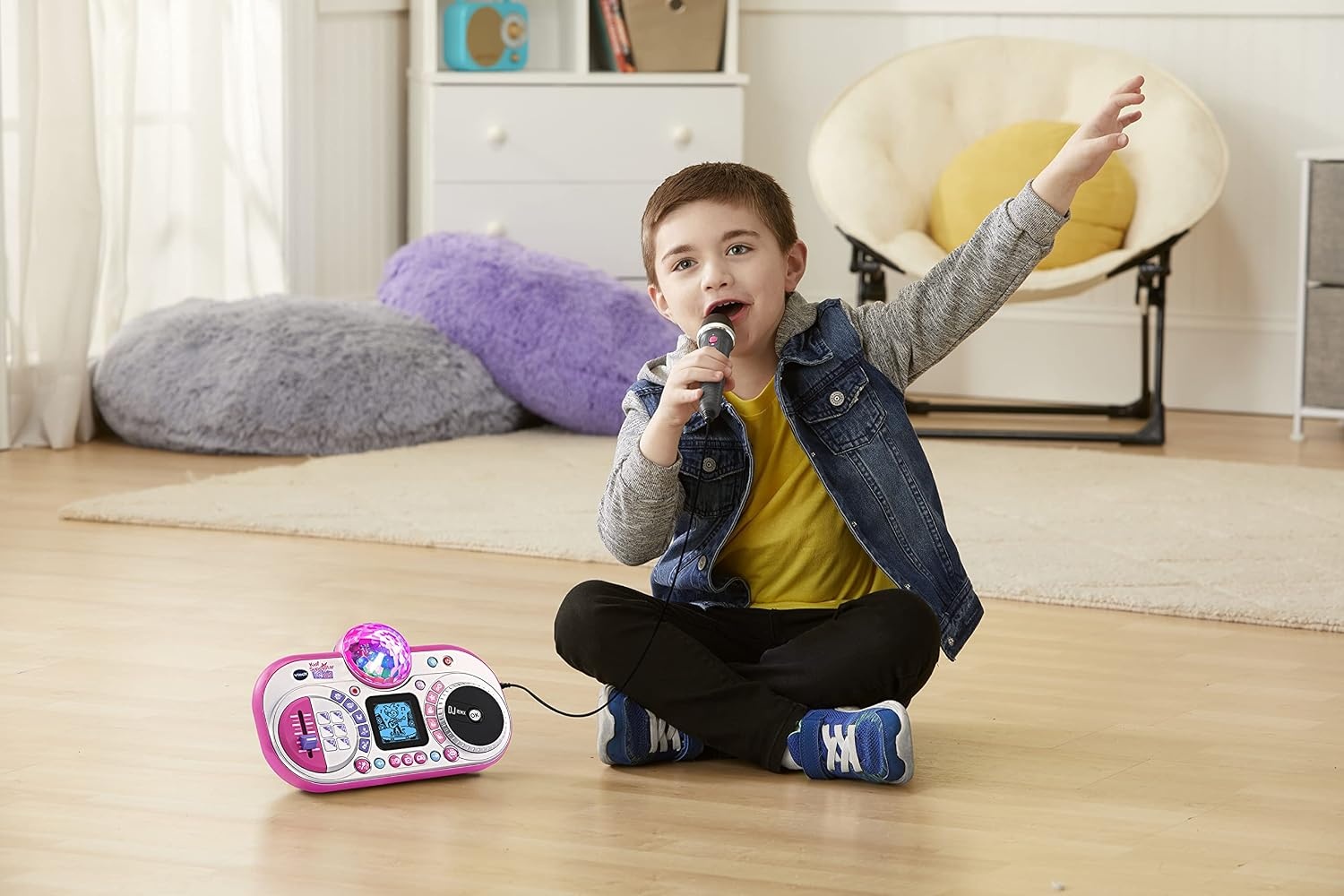 Vtech DJ-Karaoke-Set für Kinder - jetzt bis zu 34% sparen - Rosé