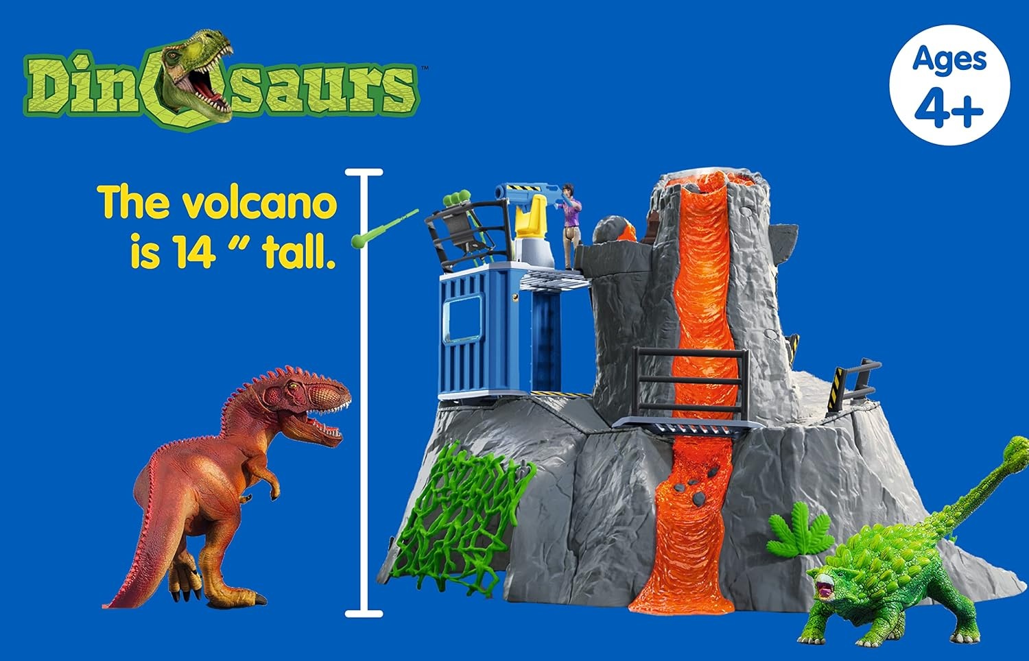 Dinosaurier Vulkan-Expedition Set - Interaktiv & Lehrreich - bis zu 55% Rabatt