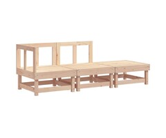 Vidaxl 3-teiliges Garten-Loungeset aus Kiefernholz - jetzt bis zu 41% sparen