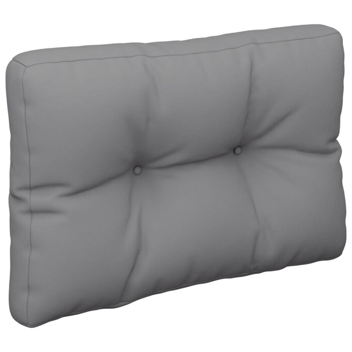Vidaxl Palettenkissen-Set 2-tlg, Grau, 50x50x12 cm - jetzt bis zu 34% Rabatt