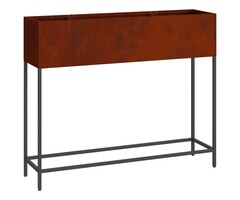 Vidaxl Modernes Hochbeet aus Cortenstahl 100x26x82 cm - Jetzt bis zu 42% sparen