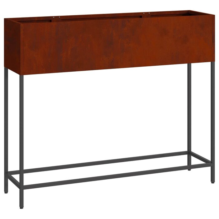 Vidaxl Modernes Hochbeet aus Cortenstahl 100x26x82 cm - Jetzt bis zu 42% sparen