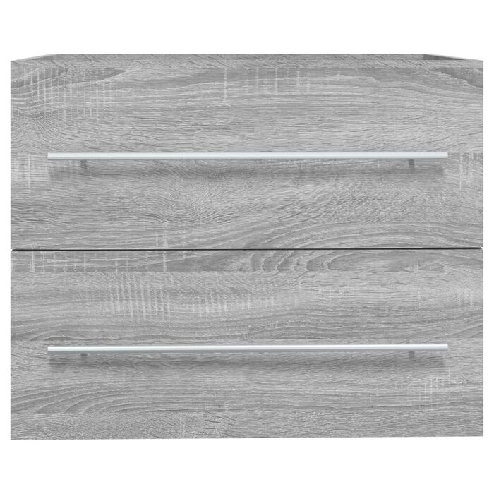 Vidaxl Waschtischunterschrank 60cm Grau Sonoma Eiche - Outlet mit bis zu 40% Rabatt
