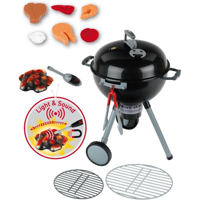 Kinder-Holzkohlegrill mit Licht & Sound - Schwarz - bis zu 38% Rabatt