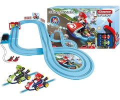 Carrera Elektrisches Rennbahn-Set für Kinder - Mario Kart Design - bis zu 39% Rabatt