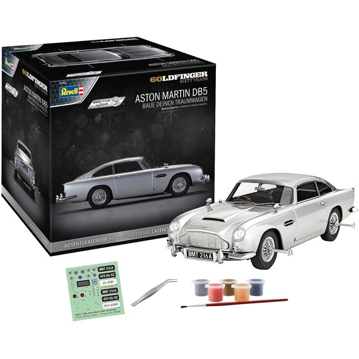 Modellbau-Adventskalender James Bond Aston Martin DB5 - bis zu 39% Rabatt