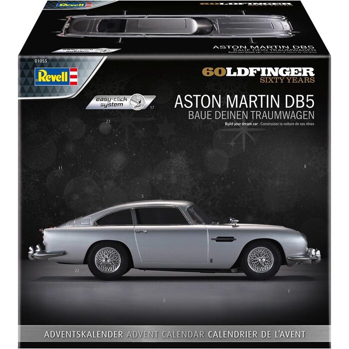 Modellbau-Adventskalender James Bond Aston Martin DB5 - bis zu 39% Rabatt